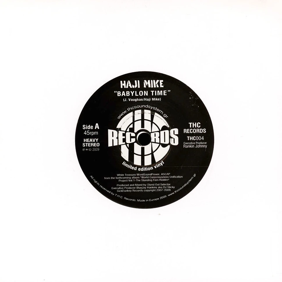 Haji Mike - Babylon Time / Dub - Sos Mix