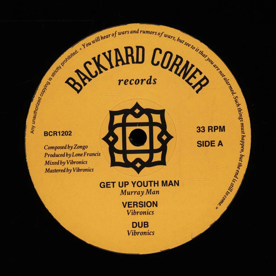 Murray Man, Vibronics / Jacin, Vibronics - Get Up Youth Man, Version, Dub / Stand Up Youth Man, Version, Dub
