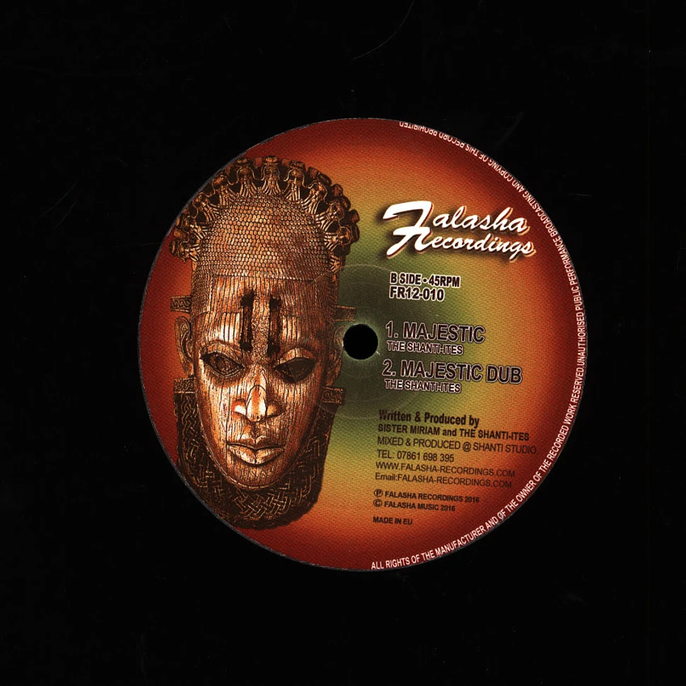 Sister Miriam, Shanti-Ites / Shanti-Ites - Stepping Up, Dub / Majestic, Dub