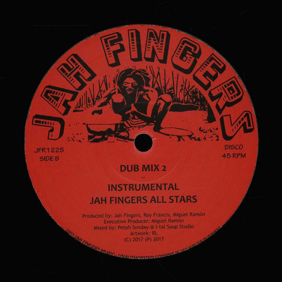 Yabby You / Jah Fingers All Stars - Mighty Counselor, Dub Mix 1 / Dub 2, Inst.