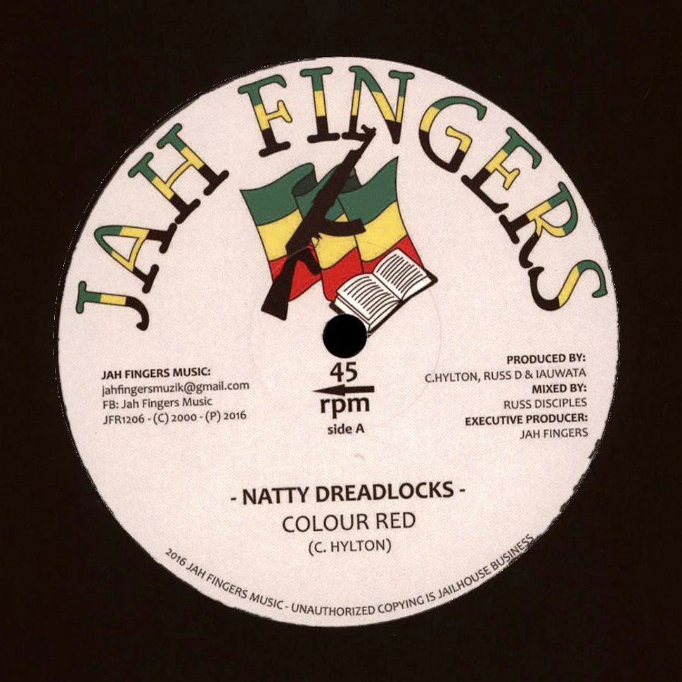 Colour Red, Disciples - Natty Dreadlocks,Dub / I Am On A Mission, Dub