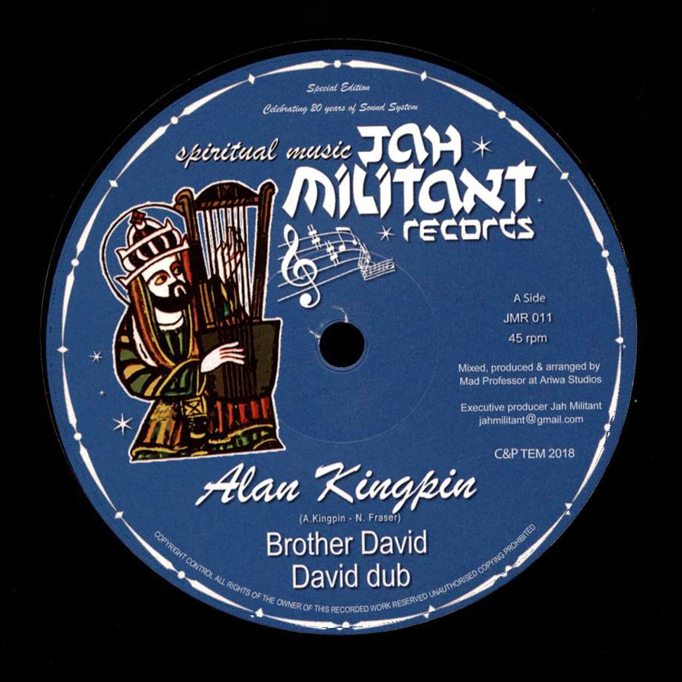 Alan Kingpin / Mad Professor - Brother David, David Dub / Wise Dub, Power Dub