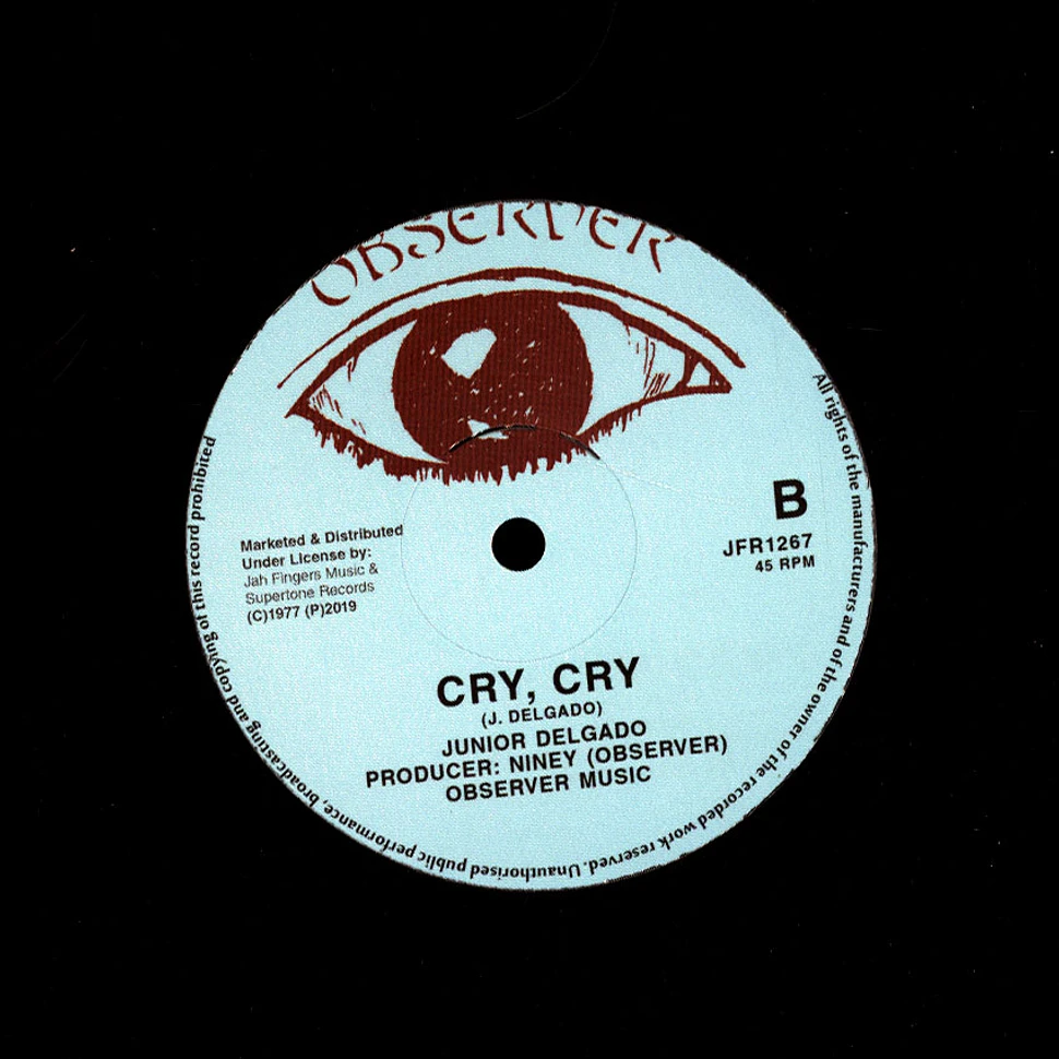 Dennis Brown / Junior Delgado - Blessed Are The Men (The Pill) / Cry Cry