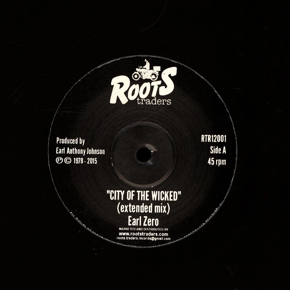 Earl Zero / The Simeons - City Of The Wicked (Extended) / The Wrong Way, Dub