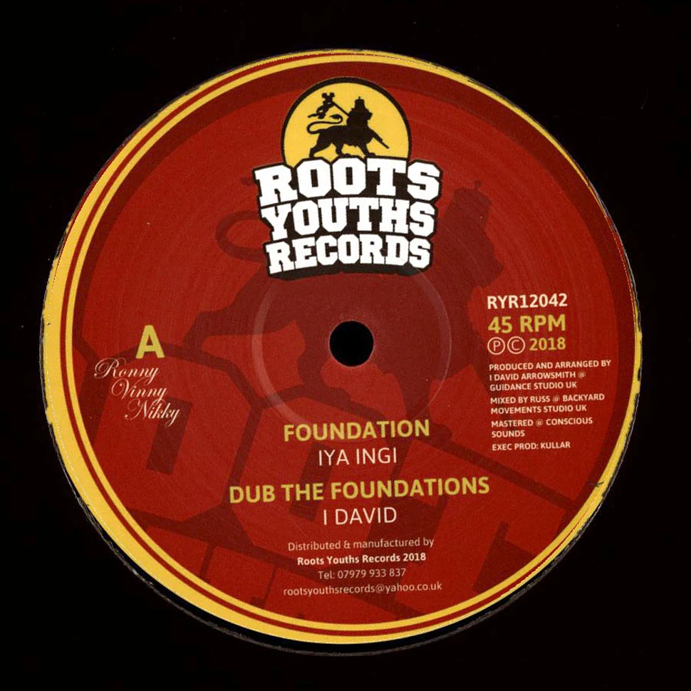 Iya Ingi, I David / I David - Foundation, Dub / Peace Unto Thee, Dub