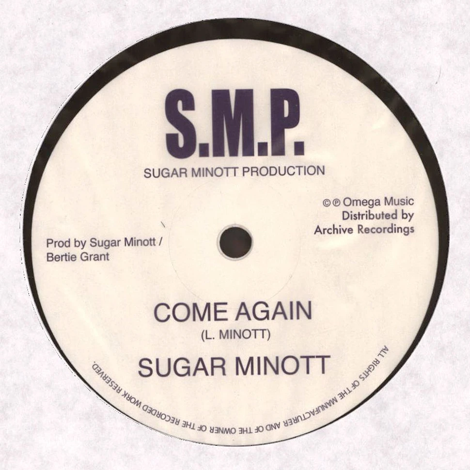 Sugar Minott / Bertie At The Controls - Come Again / Dubbing A Storm At Omega Studio
