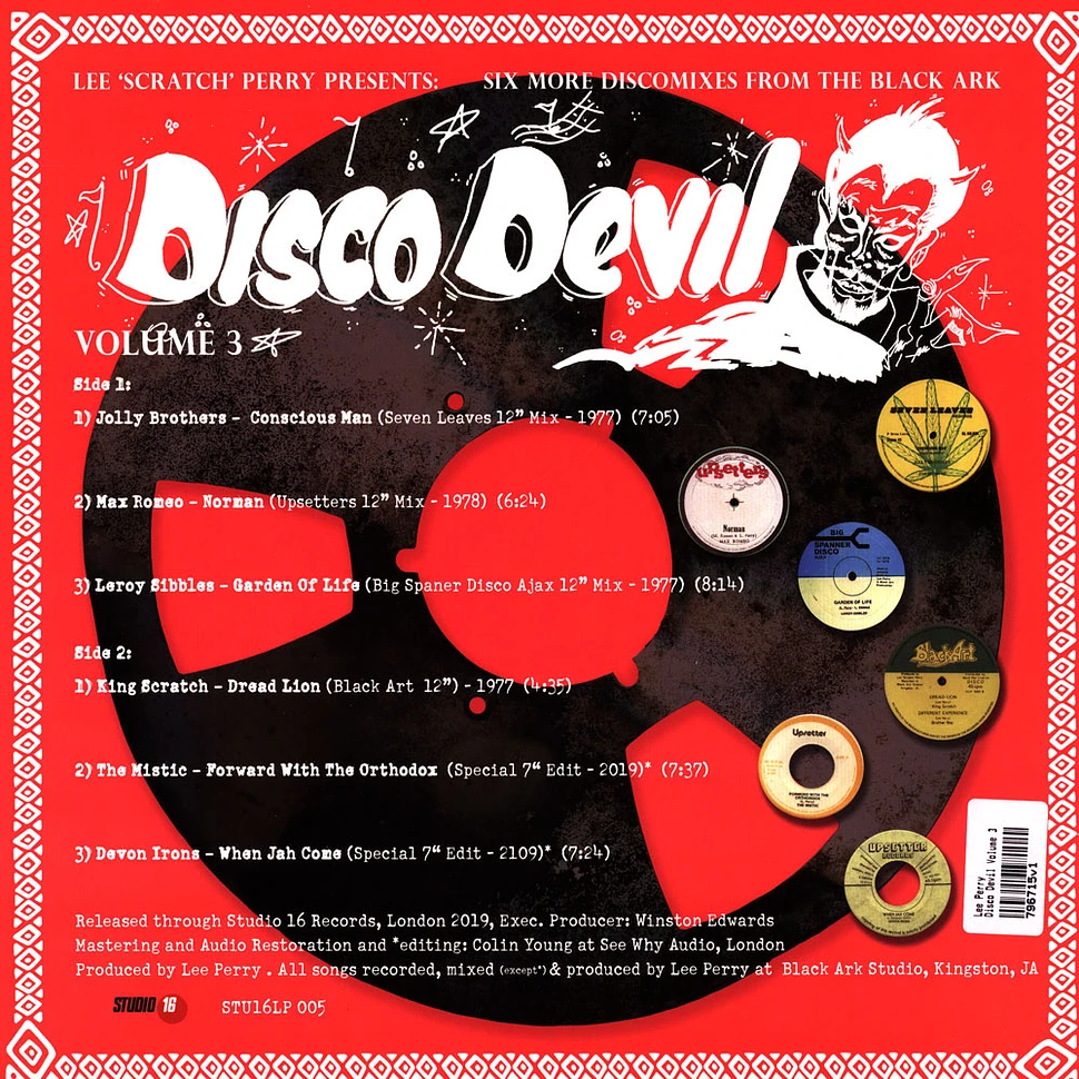 Lee Perry - Disco Devil Volume 3