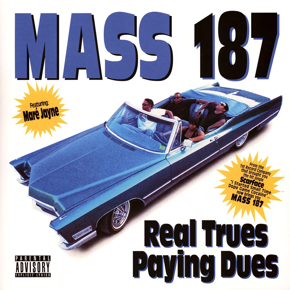 Mass187 - Real True Paying Dues OG Splatter Vinyl Edition