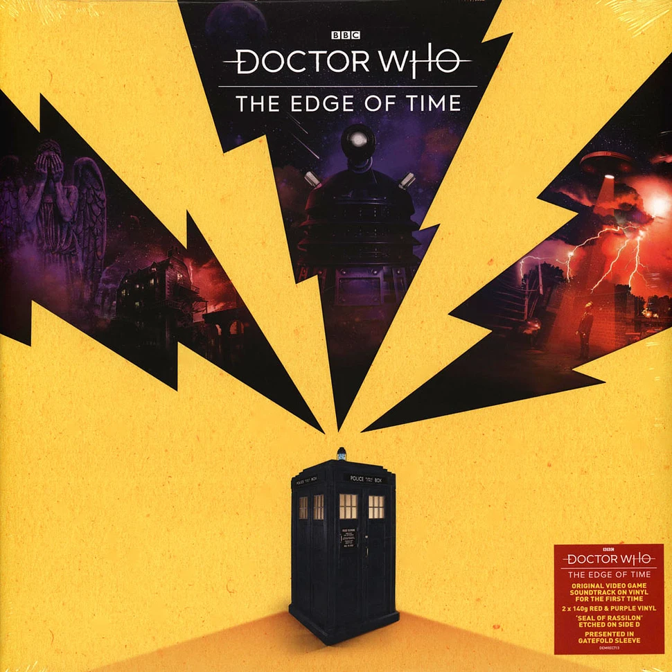 Doctor Who - The Edge Of Time Soundtrack Red & Purple Vinyl Edition