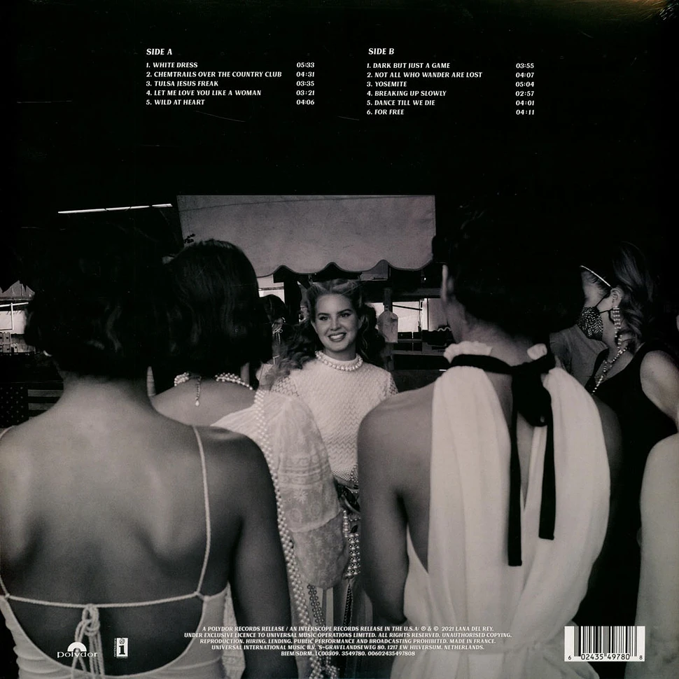 Lana Del Rey - Chemtrails Over The Country Club Black Vinyl Edition