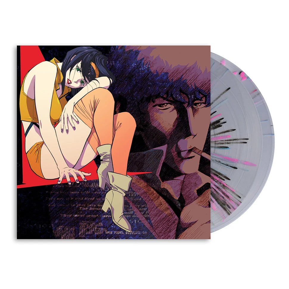 Seatbelts - OST Cowboy Bebop Clear w/ Black Splatter Vinyl Edition