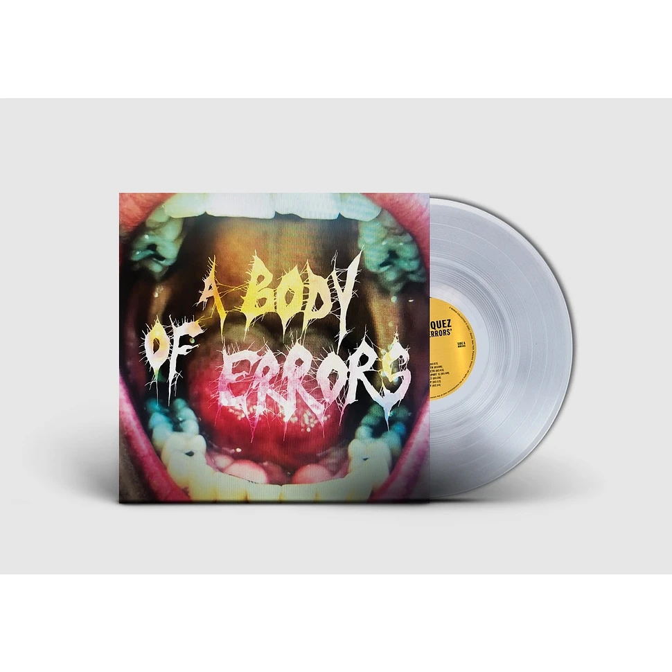 Luis Vasquez - A Body Of Errors Crystal Clear Vinyl Edition