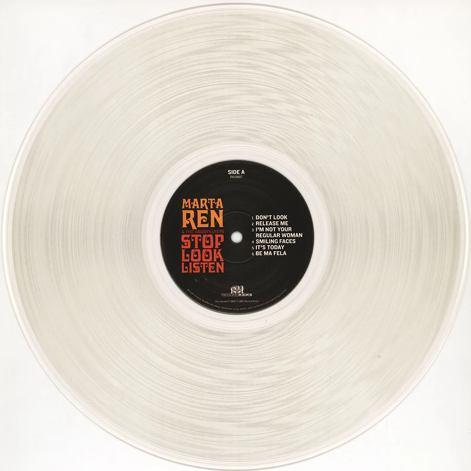 Marta Ren & The Groovelvets - Stop Look Listen Colored Vinyl Edition