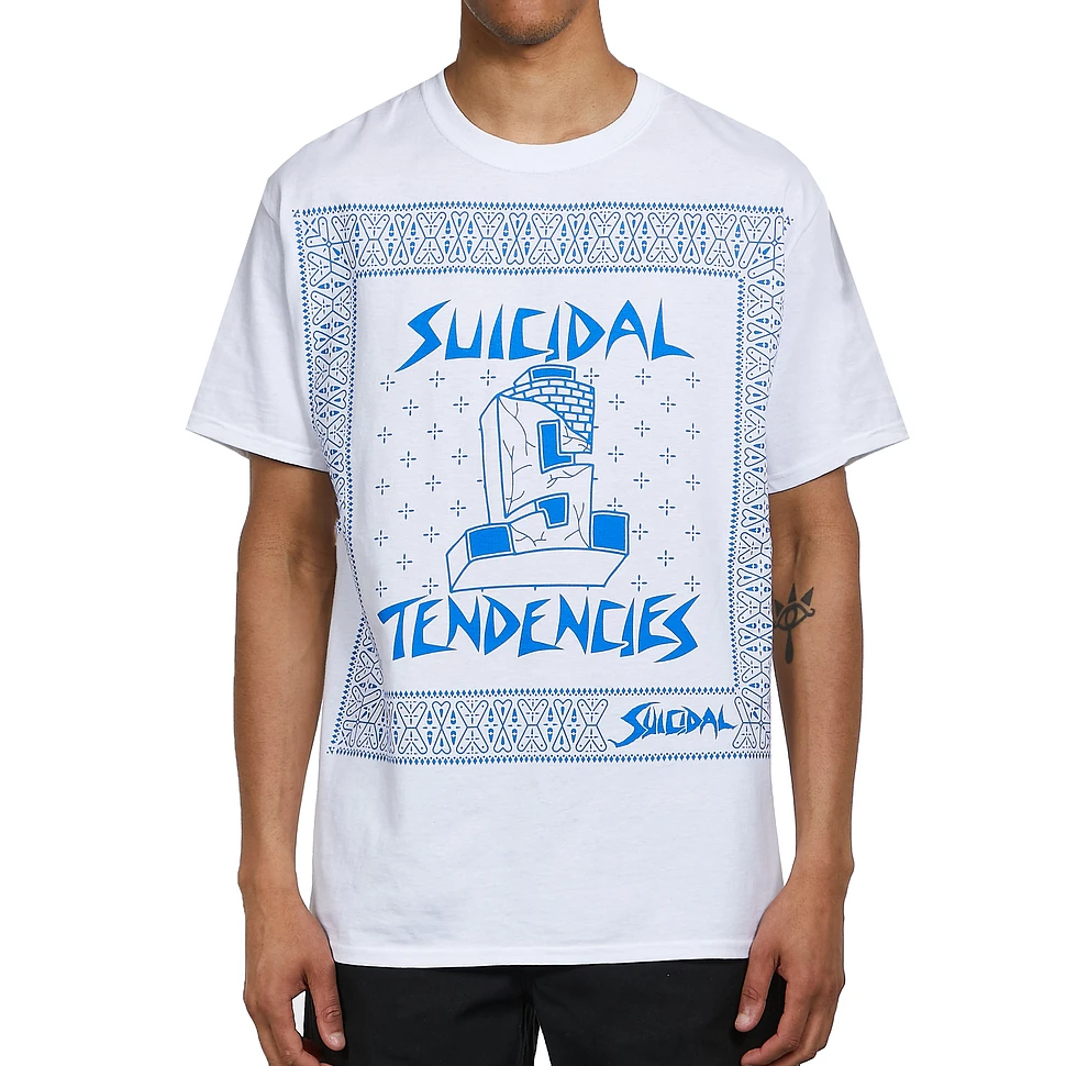 Suicidal Tendencies - Brick Logo-Bandana T-Shirt