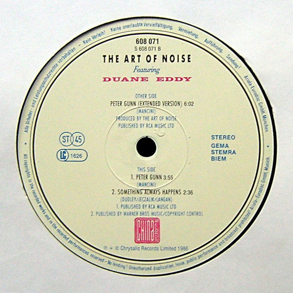 The Art Of Noise Featuring Duane Eddy - Peter Gunn (Extended Version)