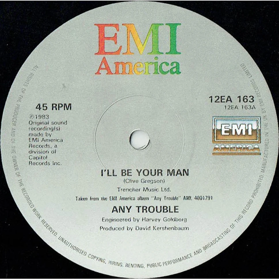 Any Trouble - I'll Be Your Man