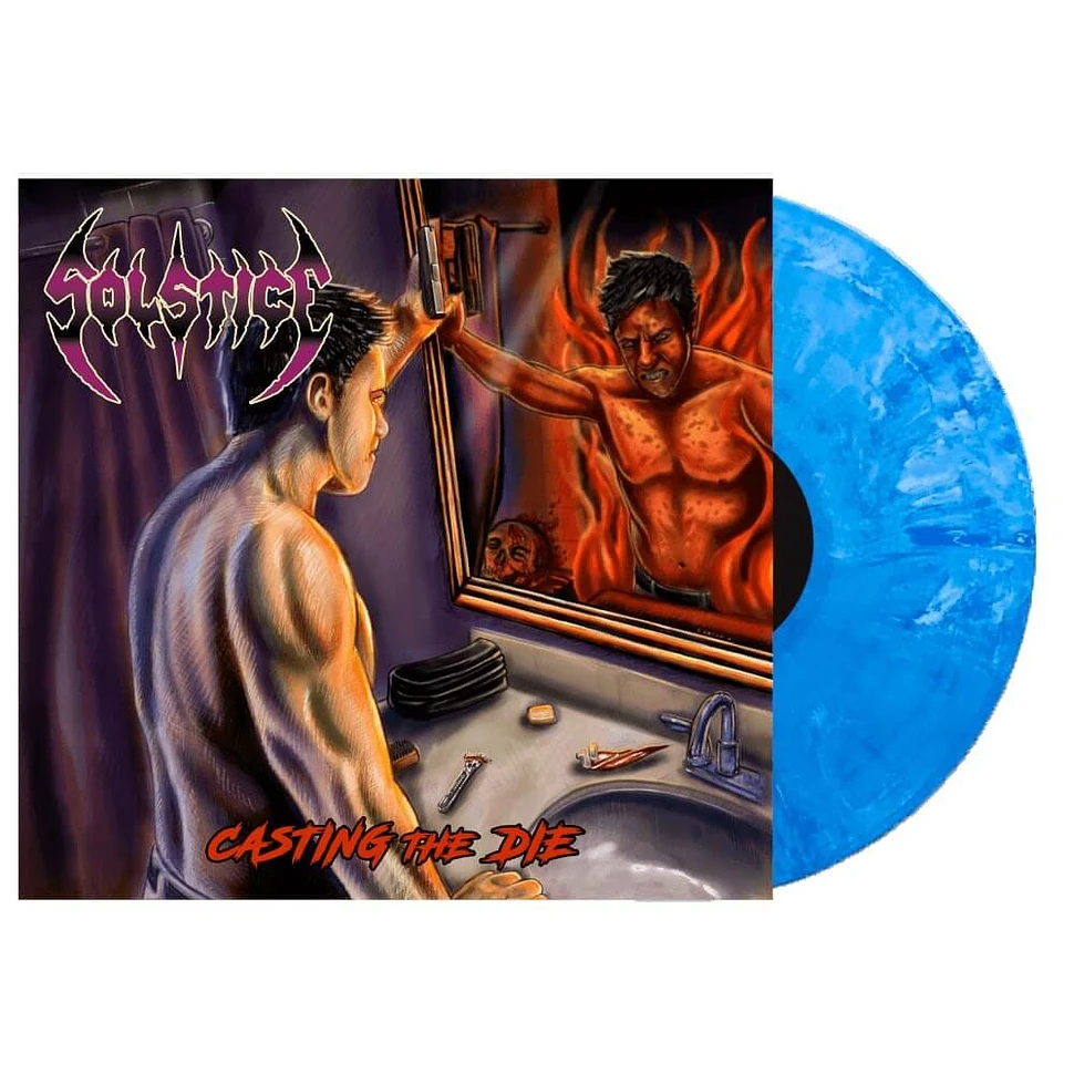 Solstice - Casting The Die Blue Vinyl Edition