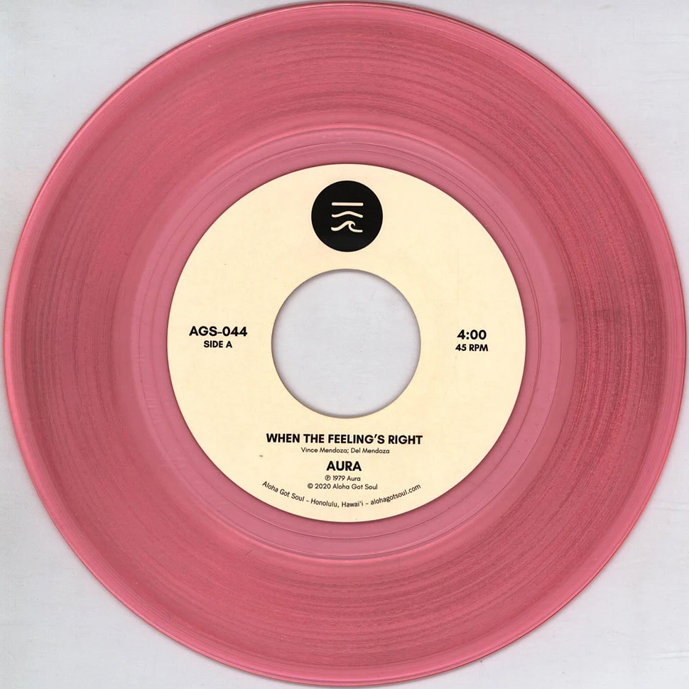 Aura - When The Feeling's Right Pink Vinyl Edition