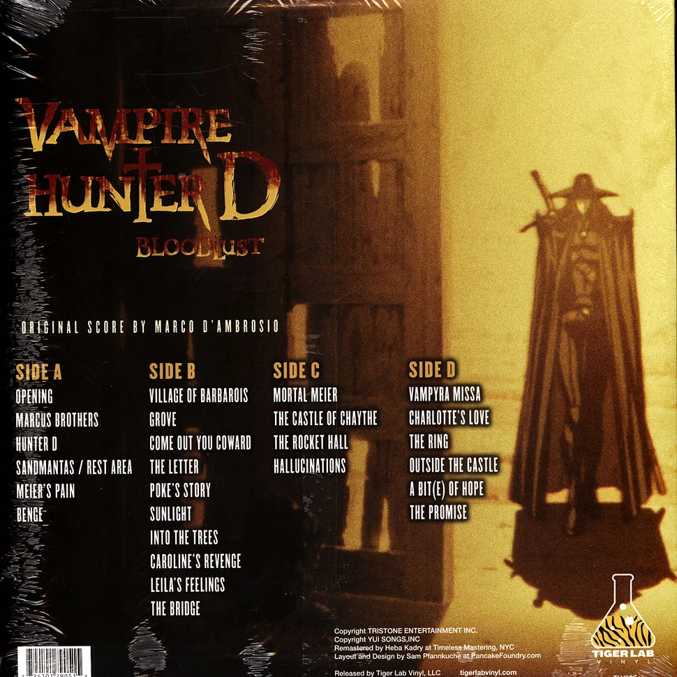 Marco D'ambrosio - Vampire Hunter D: Bloodlust (Original Score)