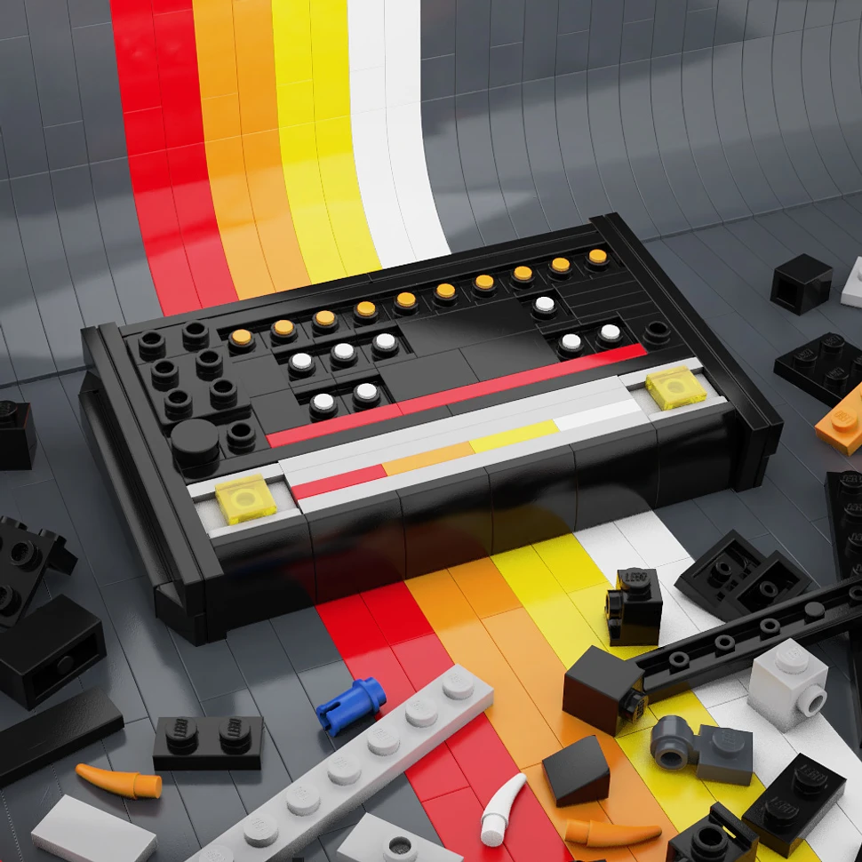 numode - LR-808 Drum Composer Custom LEGO® Building Set