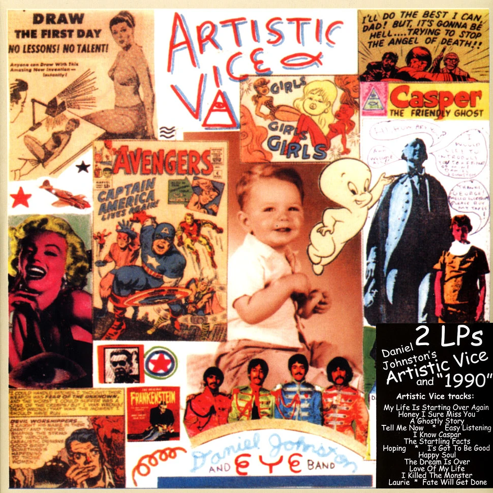 Daniel Johnston - Artistic Vice / 1990