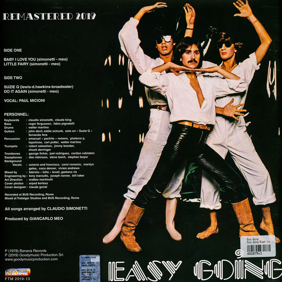 Easy Going - Easy Going Black Vinyl Edition