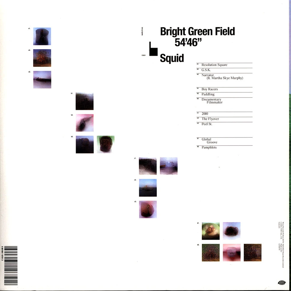 Squid - Bright Green Field Green Vinyl Edition