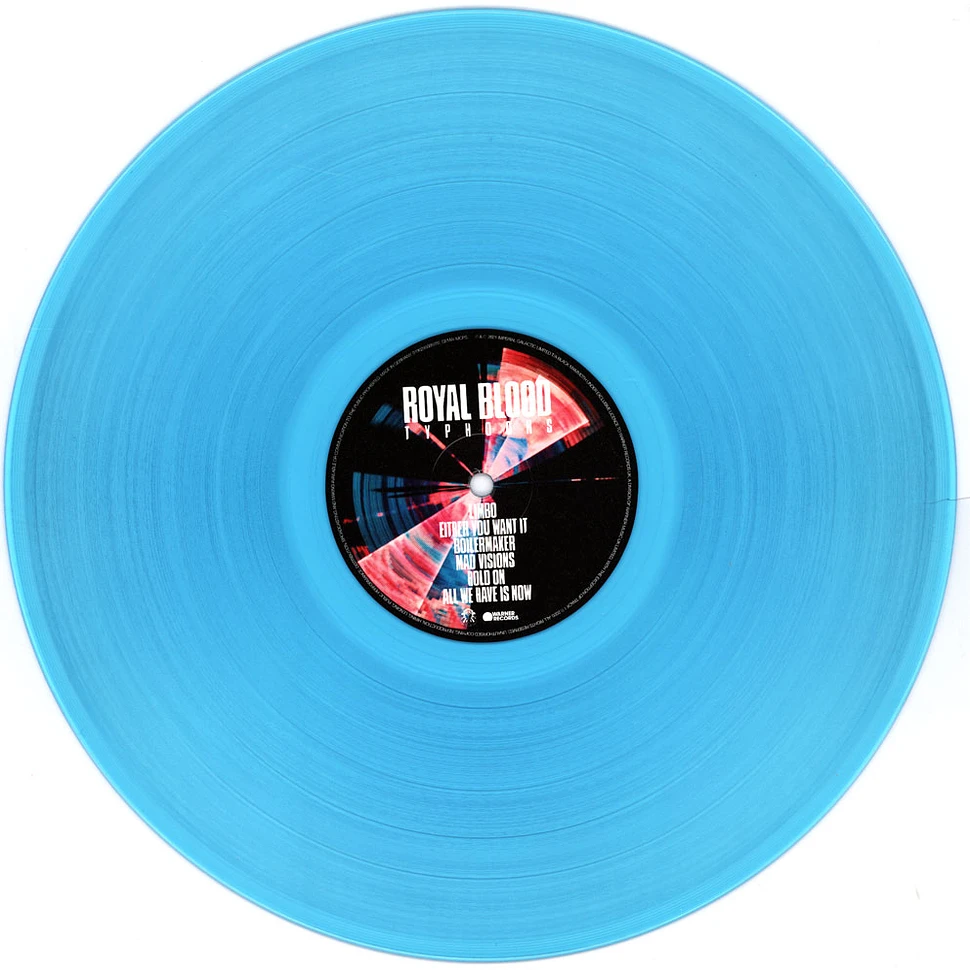 Royal Blood - Typhoons Blue Vinyl Edition