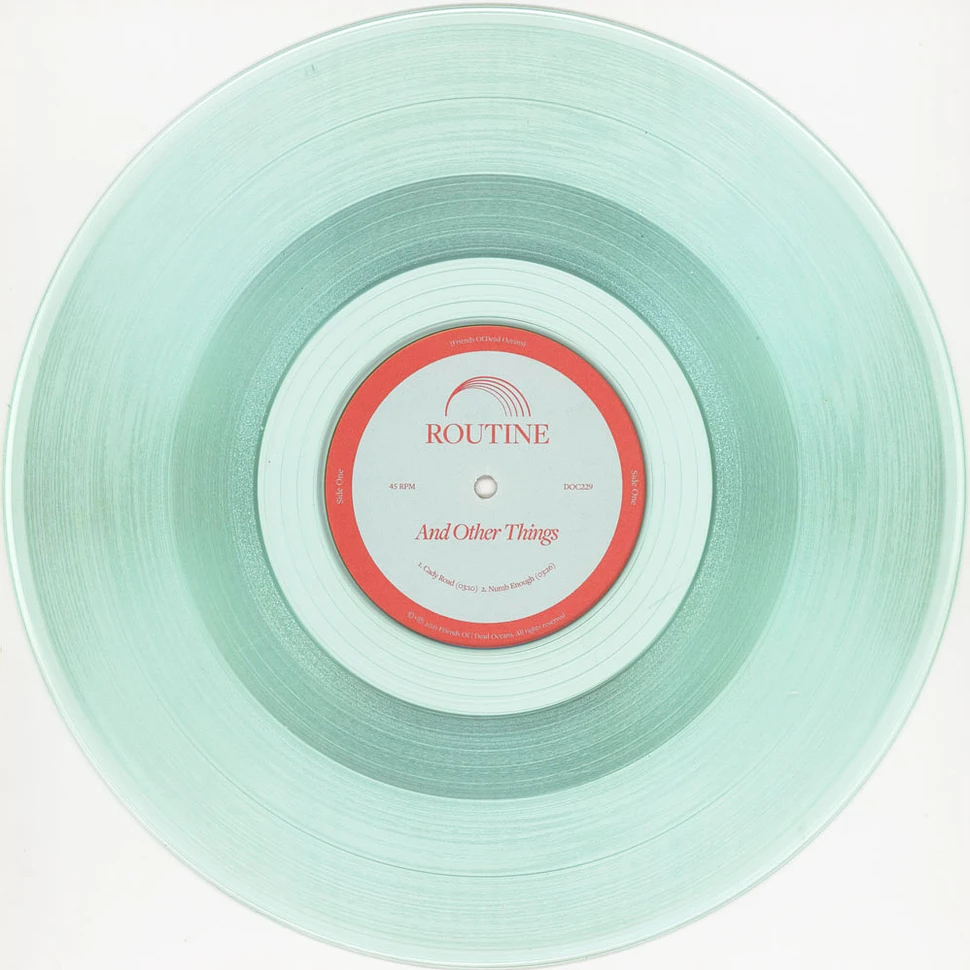 Routine - And Other Things Ep Coke Bottle Clear Vinyl Edition