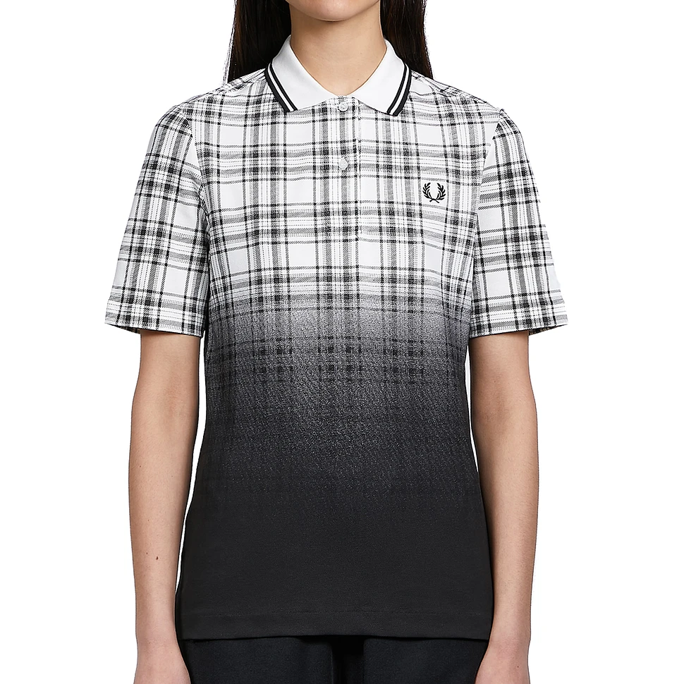 Fred Perry - Ombre Tartan Polo Shirt