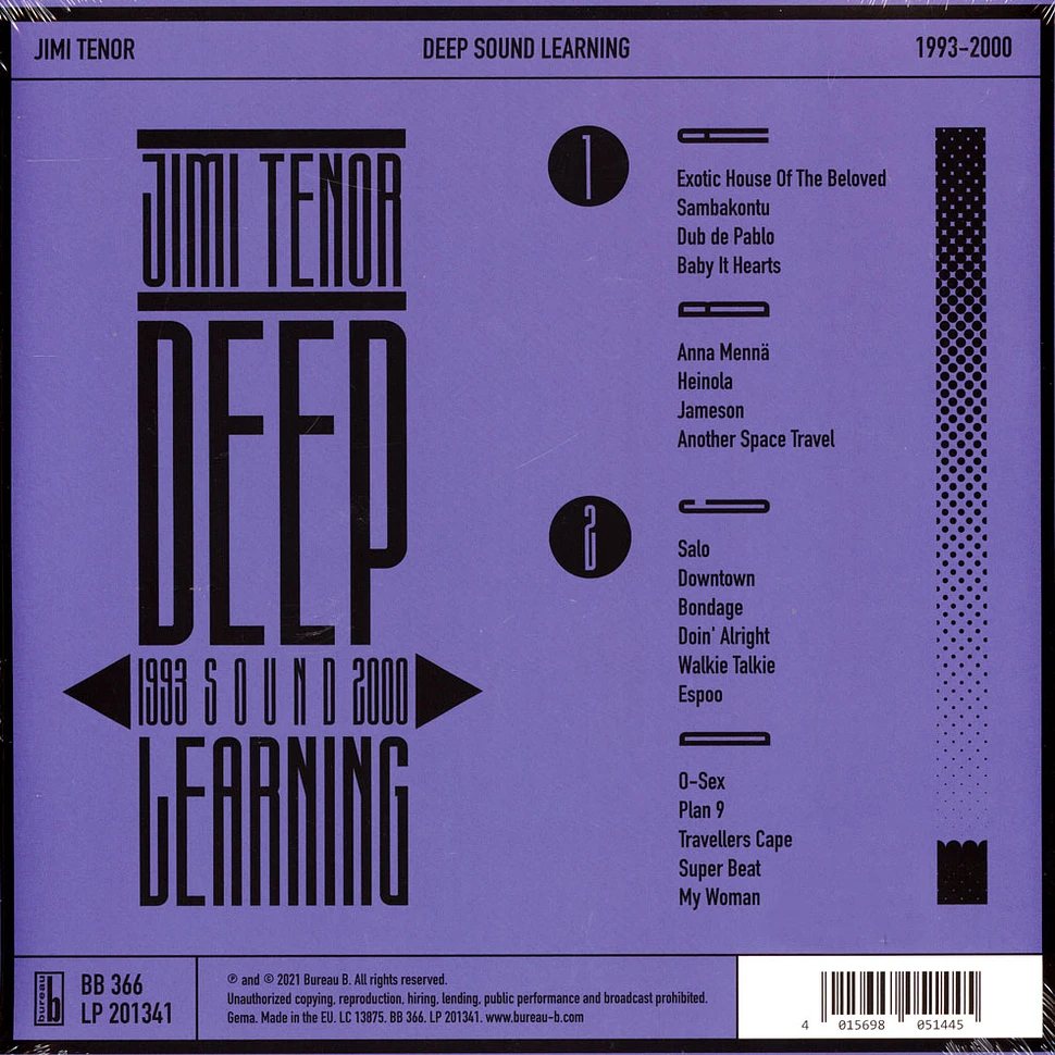 Jimi Tenor - Deep Sound Learning (1993-2000)