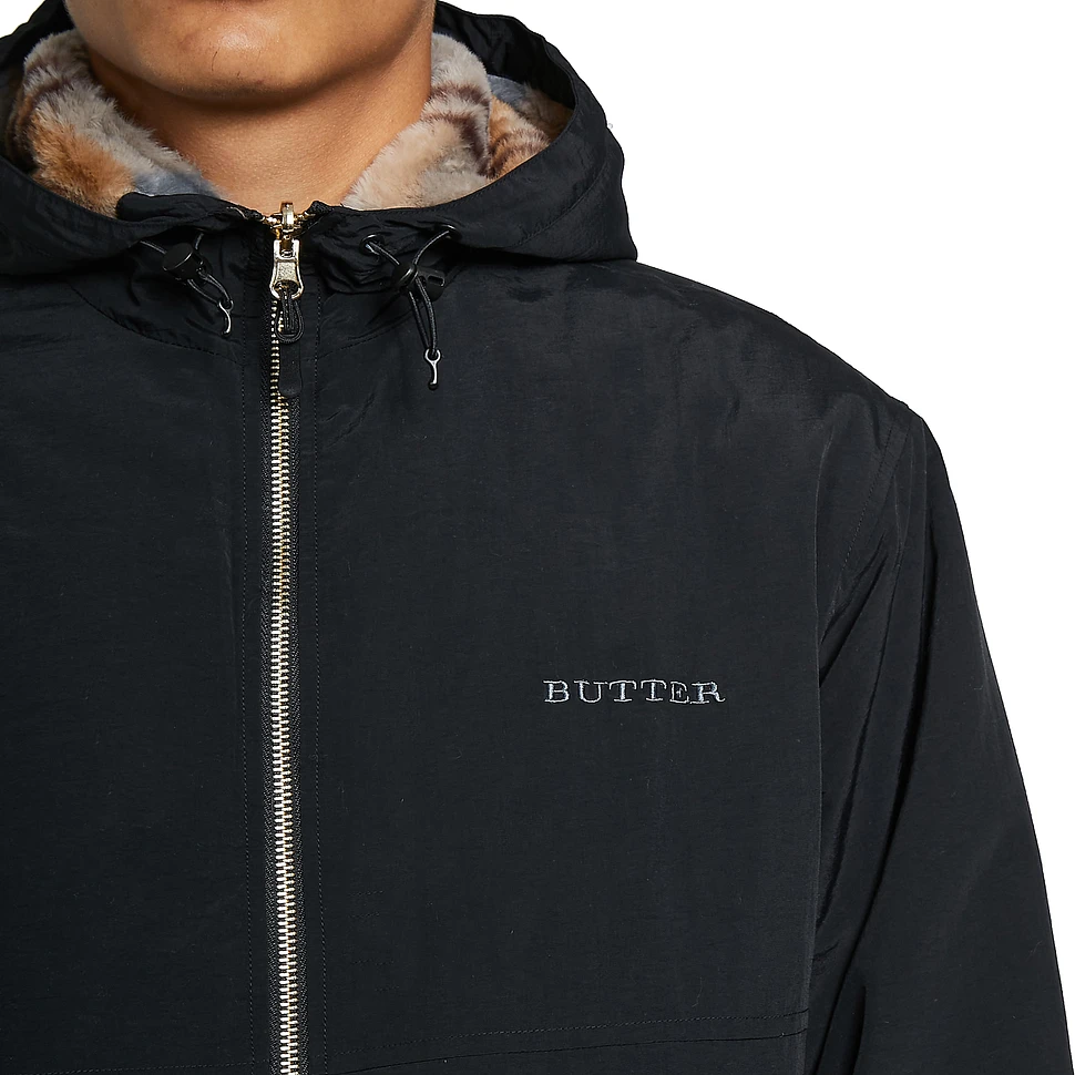 Butter Goods - Reversible Furry Plaid Jacket