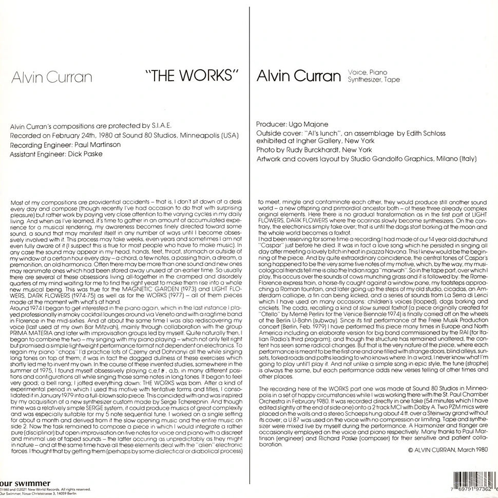 Alvin Curran - The Works