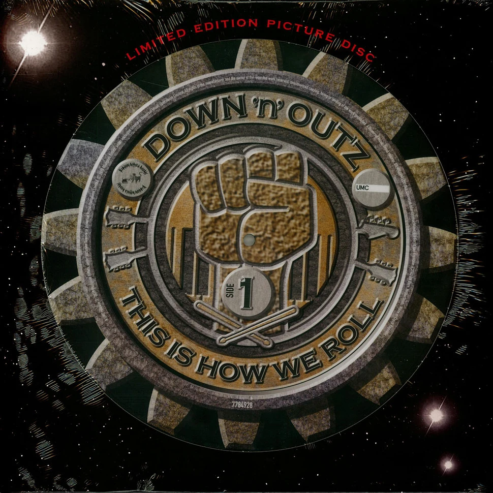 Down 'N' Outz - This Is How We Roll Limited Picture Vinyl Edition