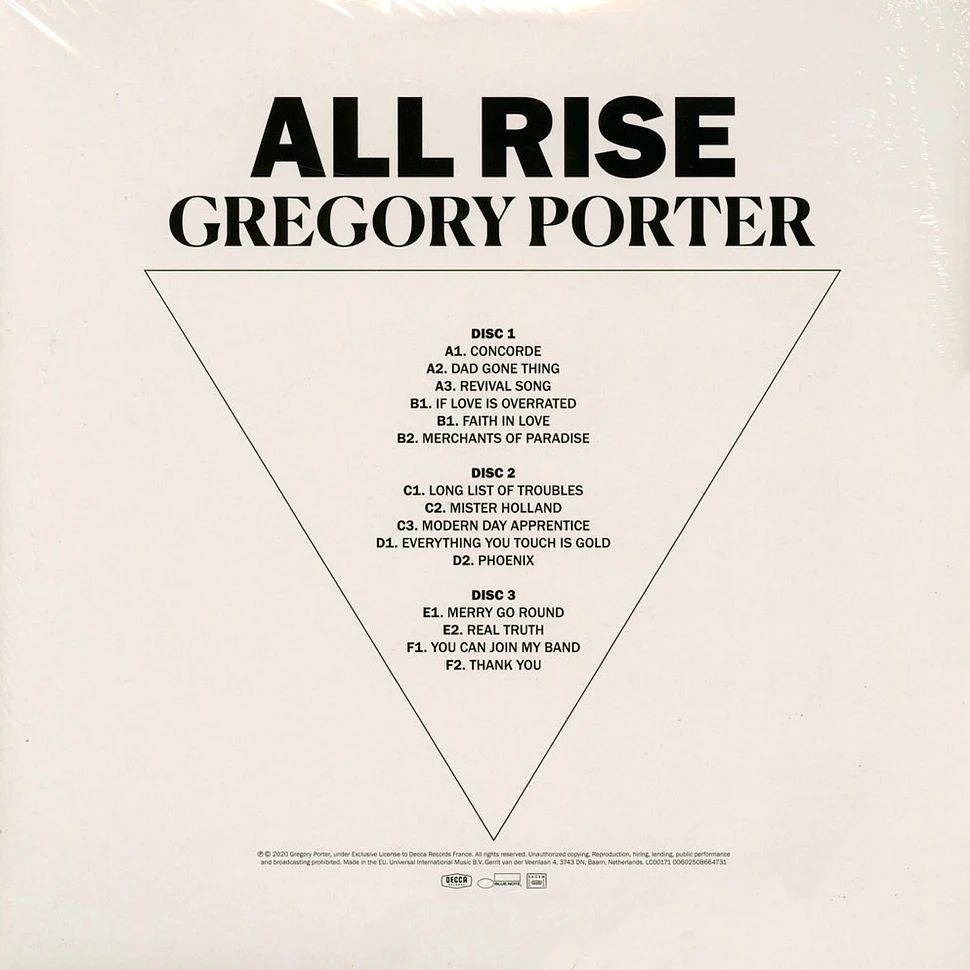 Gregory Porter - All Rise Limited Audiophile Edition
