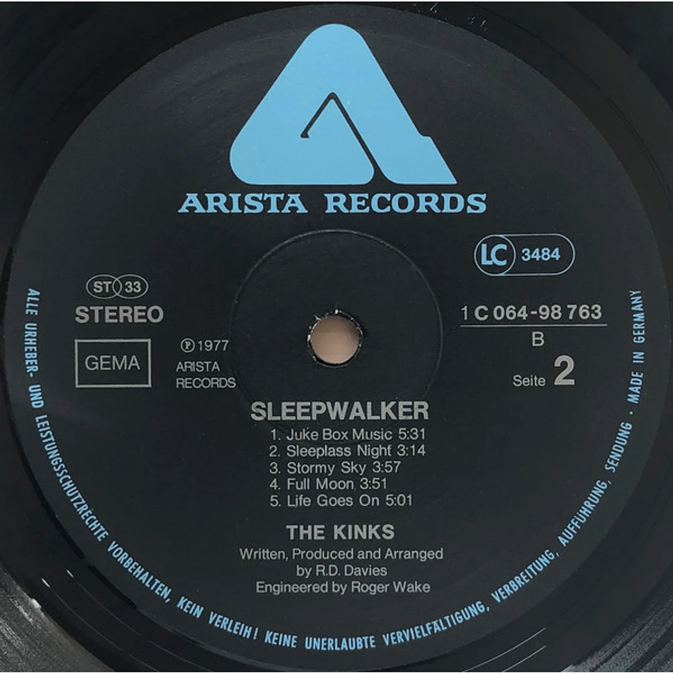 The Kinks - Sleepwalker