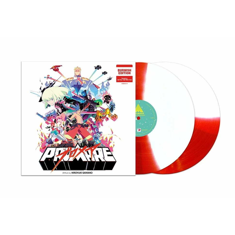 Hiroyuki Sawano - OST Promare Half White / Half Red Vinyl Edition