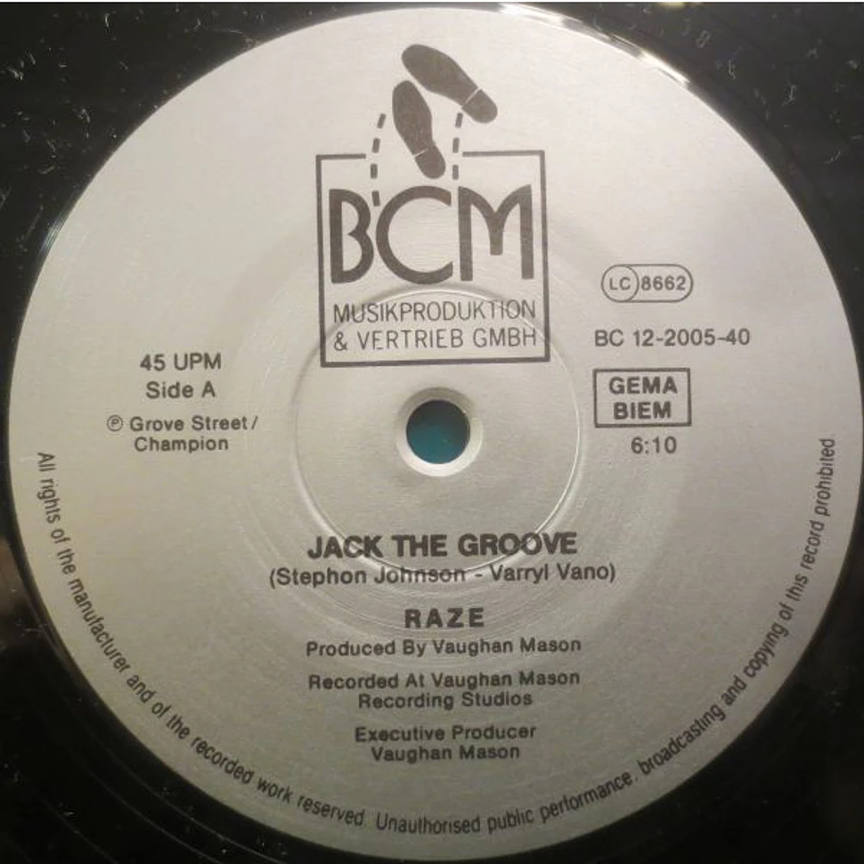 Raze - Jack The Groove