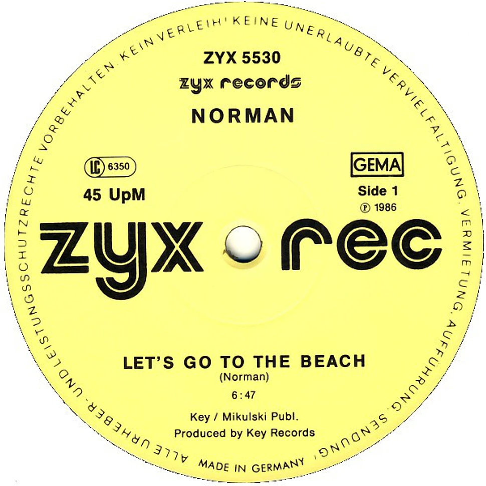 Norman - Let's Go To The Beach