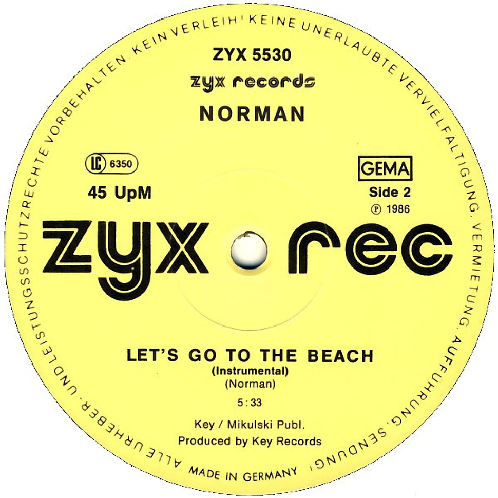 Norman - Let's Go To The Beach