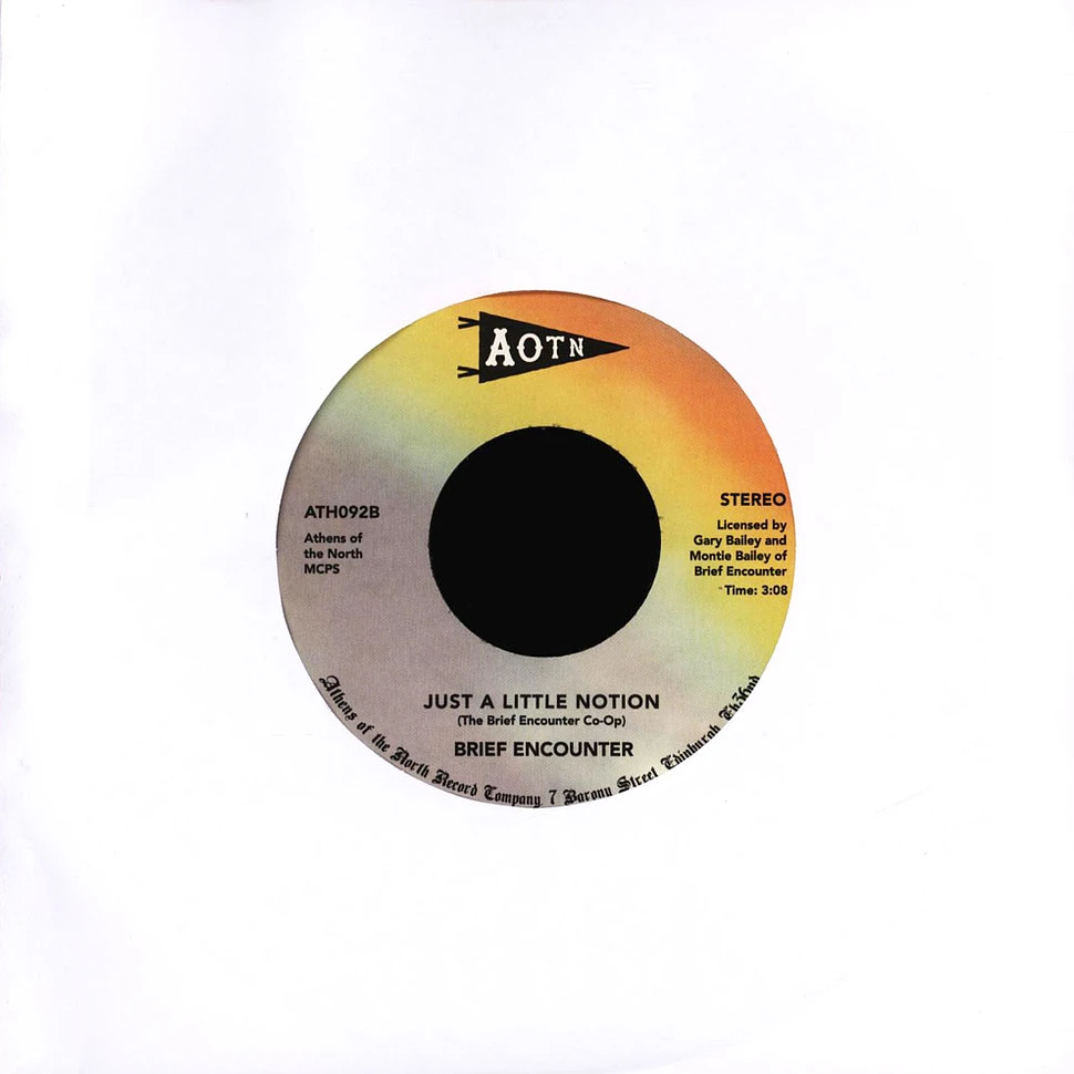 Brief Encounter Get A Good Feeling Vinyl 7" 2021 UK Original