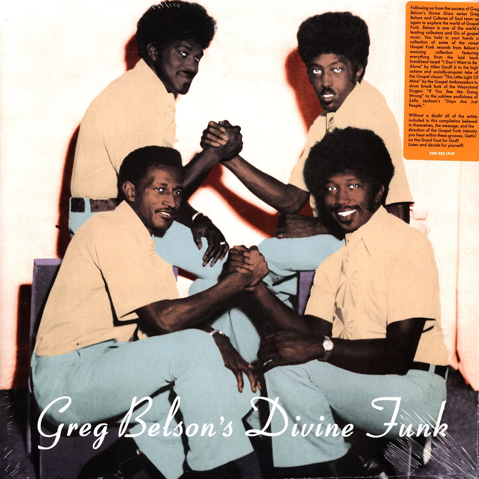 V.A. - Greg Belson's Divine Funk: Rare American Gospel Funk & Soul
