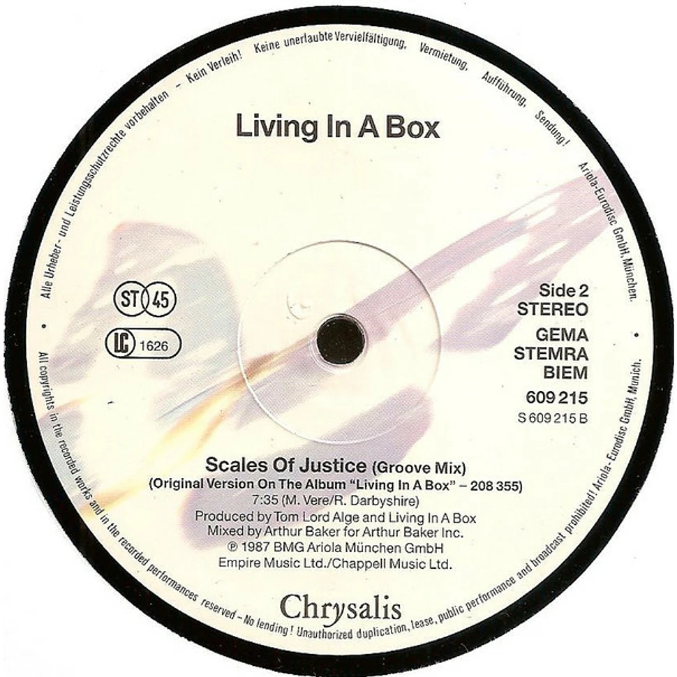 Living In A Box - Scales Of Justice