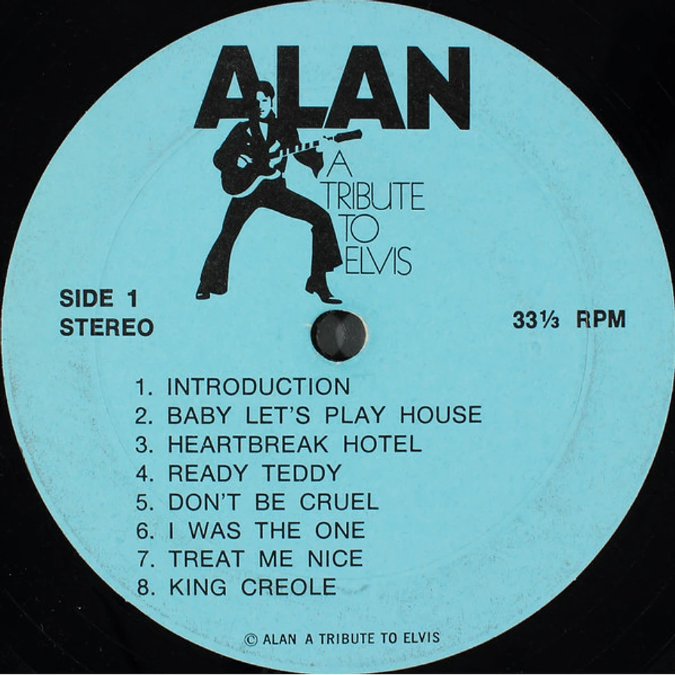 Alan - The Elvis Presley Story