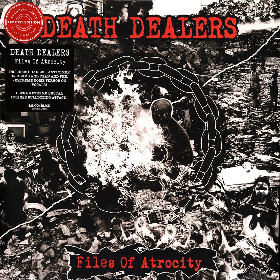 Death Dealers - Files Of Atrocity Red Vinyl Edition