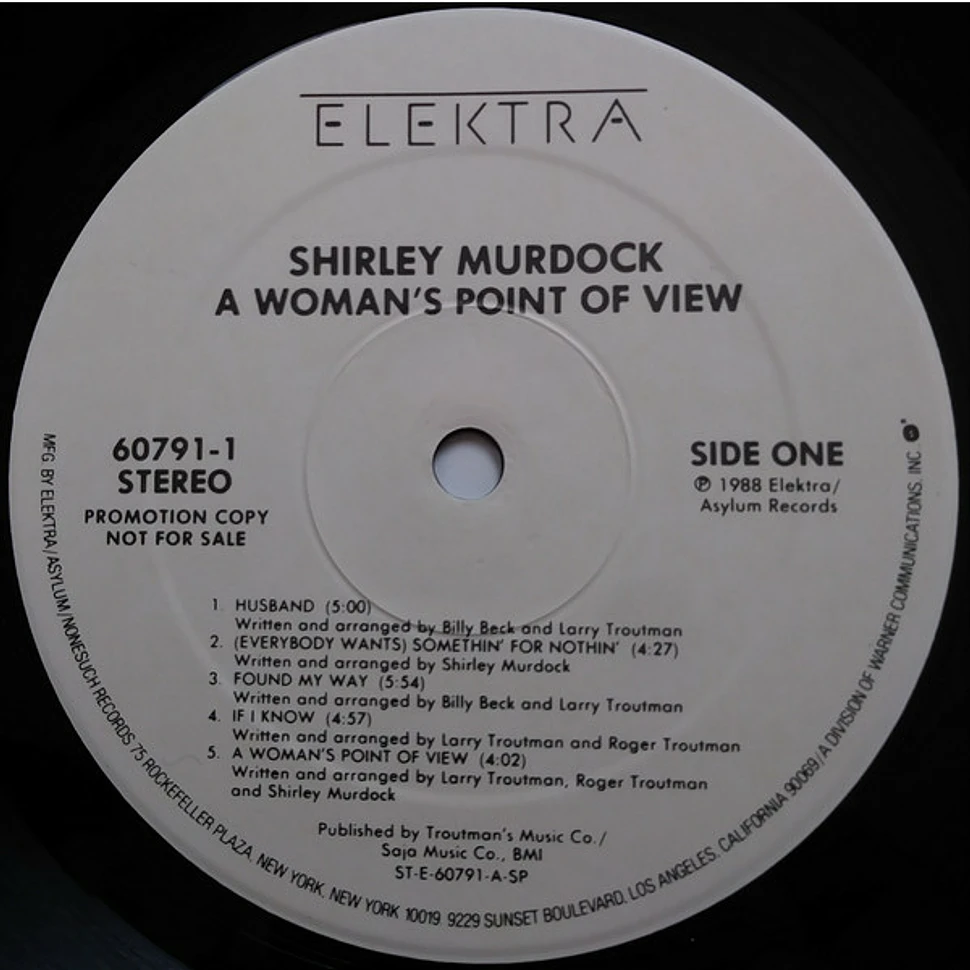Shirley Murdock - A Woman's Point Of View