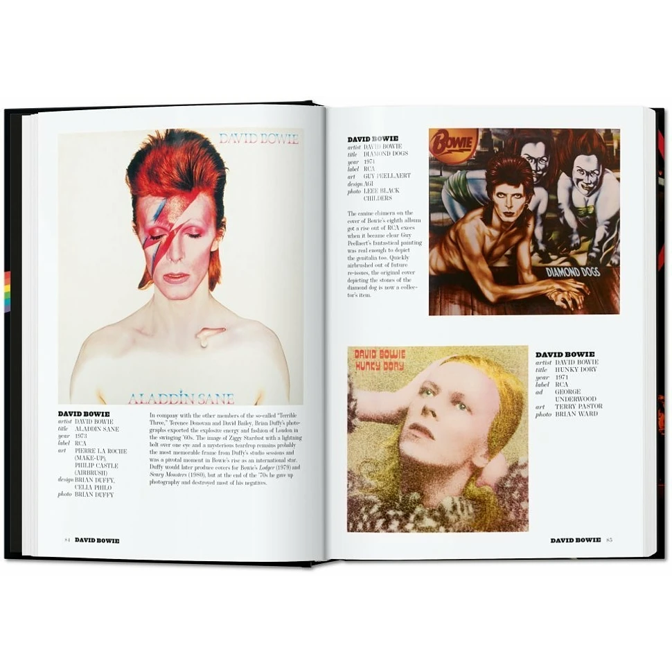 Robbie Busch, Jonathan Kirby & Julius Wiedemann - Rock Covers: 750 Album Covers That Made History 40th Anniversary Edition