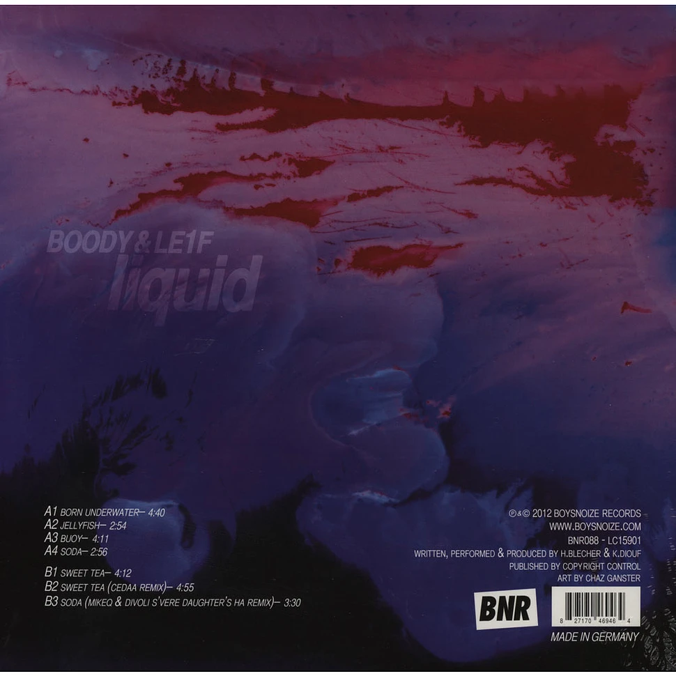 Boody & Le1f - Liquid Cedaa Remix