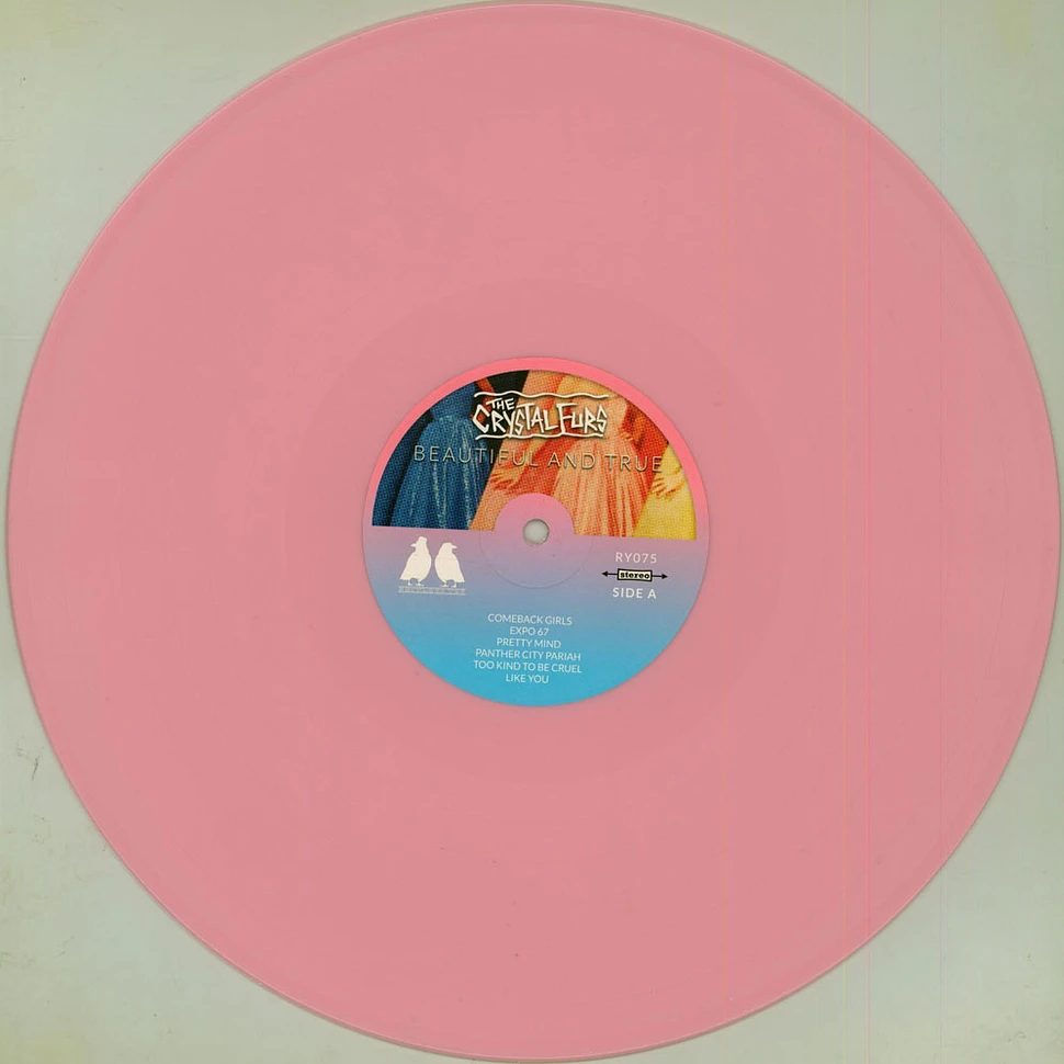 The Crystal Furs - Beautiful And True Opaque Pink Vinyl Edition