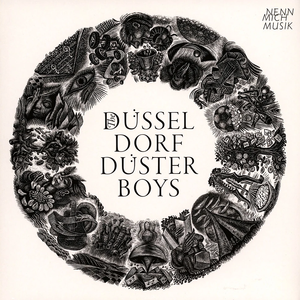 Düsseldorf Düsterboys - Nenn Mich Musik HHV Exclusive White Marbled Vinyl Edition